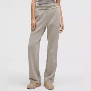 lululemon athletica Wide-Leg Relaxed Pants in Taupe